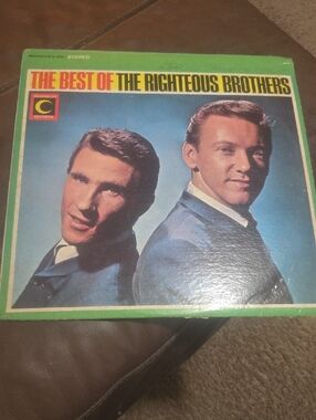 The Best of The Righteous Brothers Vinyl LP - Blue & Green Cover